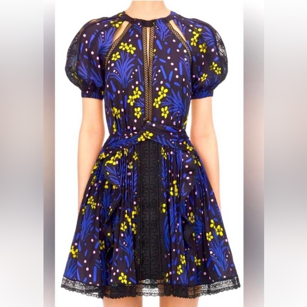 Self Portrait Wildflower Mini Dress